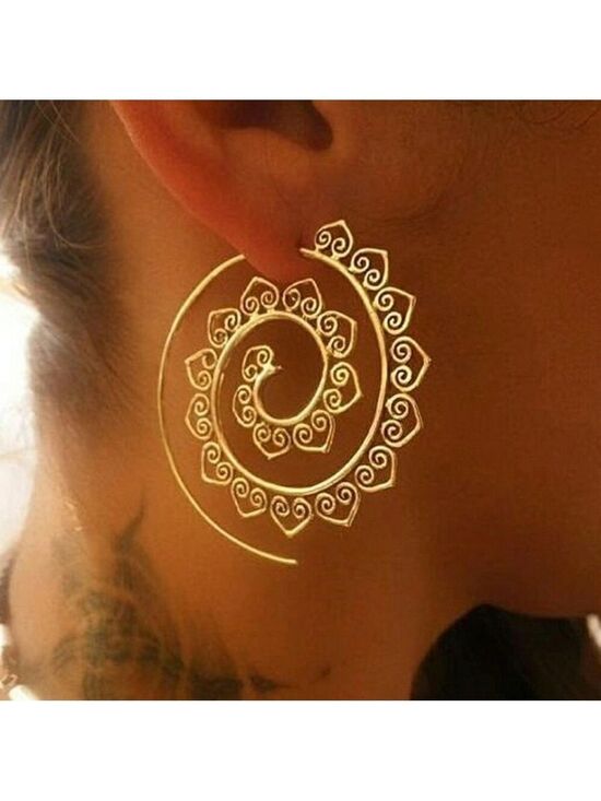 Jewelry - #BOHO SPIRAL EAR WIRE